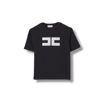 T-shirt Elisabetta Franchi La Mia Bambina in cotone con logo