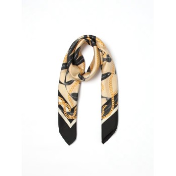 Foulard Elisabetta Franchi in seta stampata