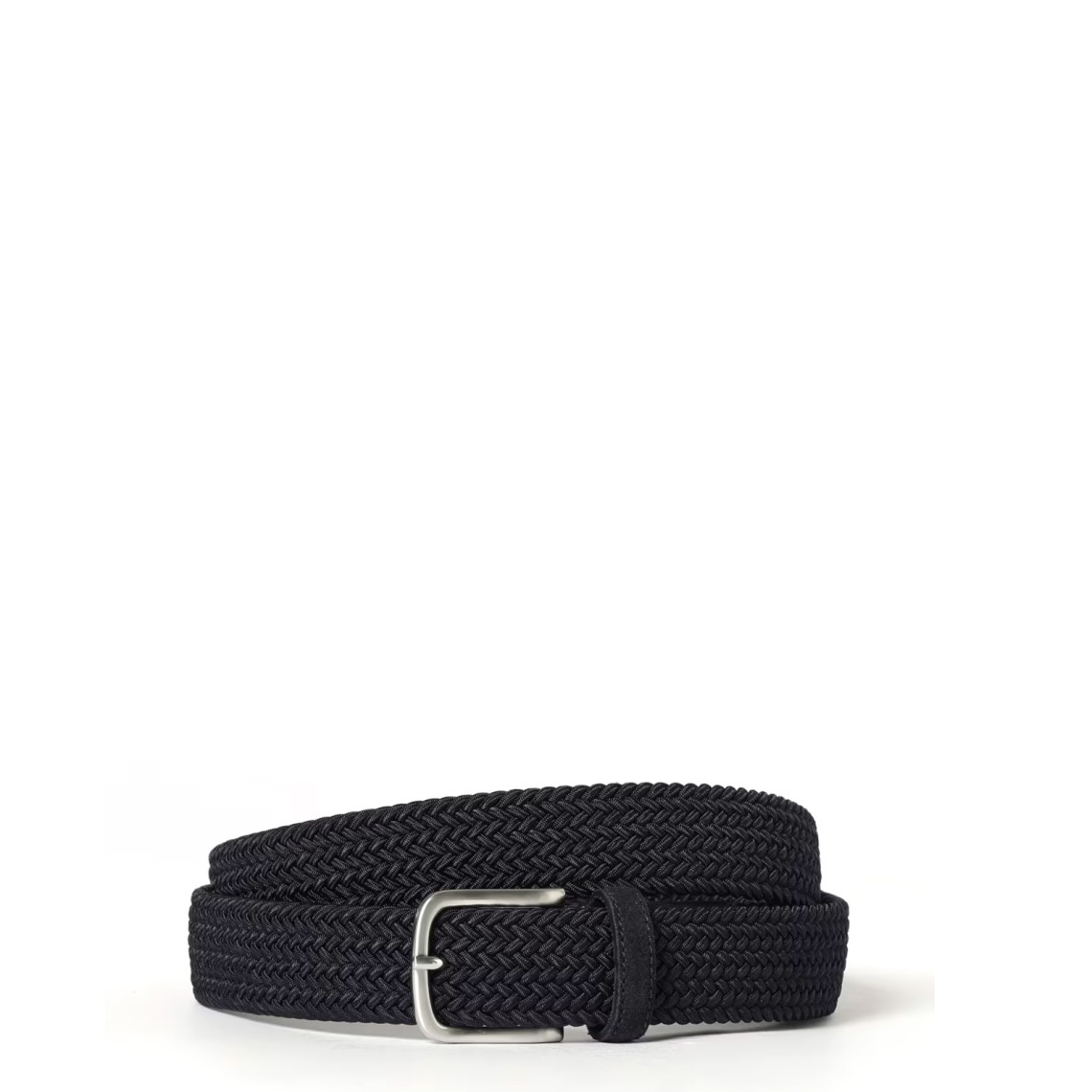 Cintura Emporio Armani in tessuto intrecciato stretch