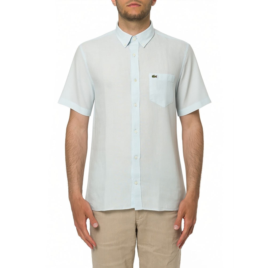 Camicia in lino Lacoste