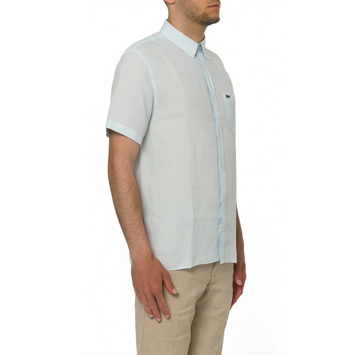 Camicia in lino Lacoste
