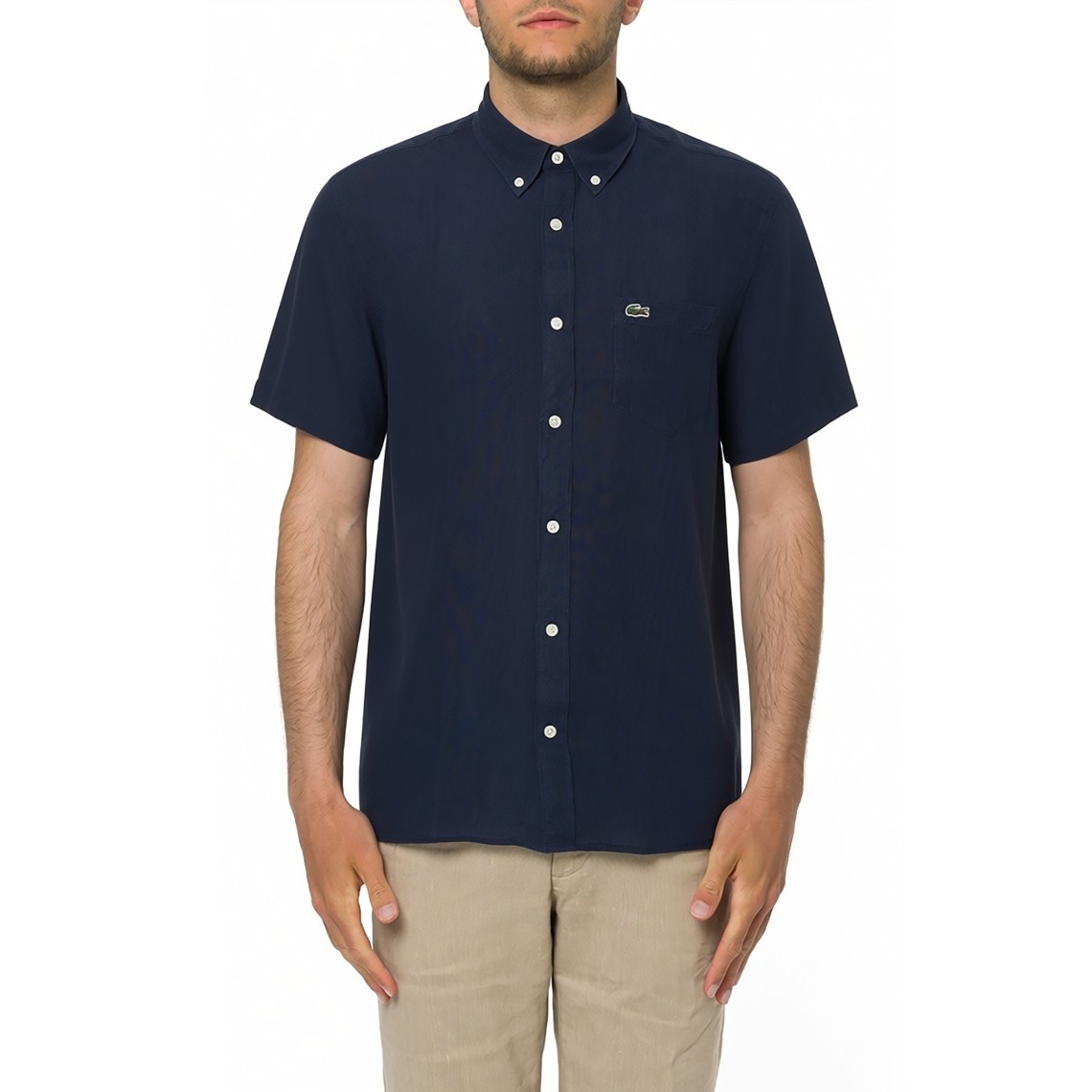 Camicia in lino Lacoste