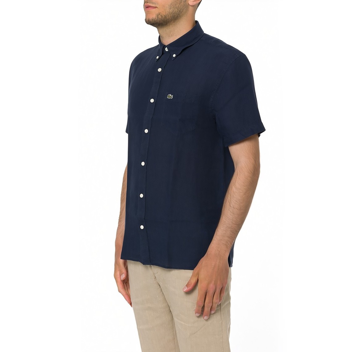 Camicia in lino Lacoste
