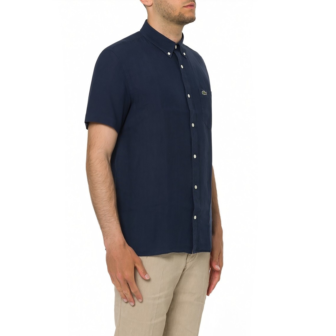 Camicia in lino Lacoste
