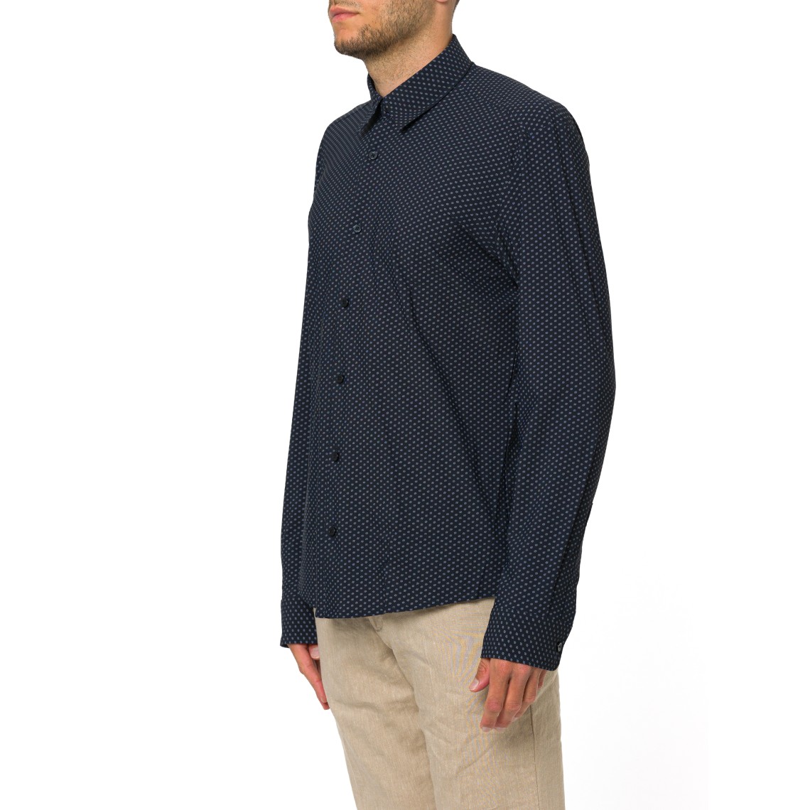 Camicia Boss in jersey elasticizzato