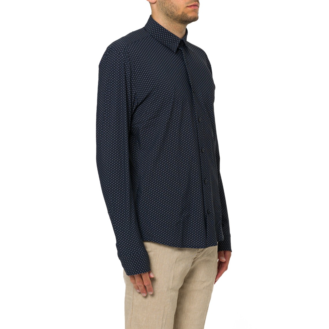 Camicia Boss in jersey elasticizzato