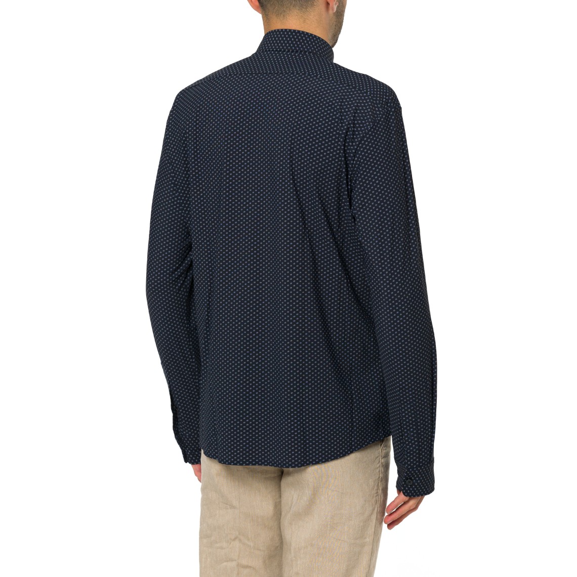 Camicia Boss in jersey elasticizzato