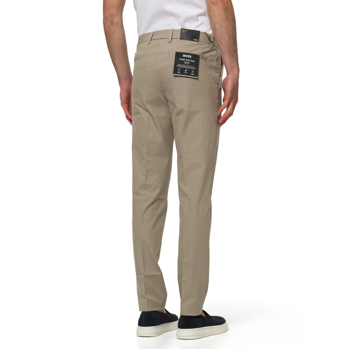 Pantaloni slim fit in misto cotone Boss