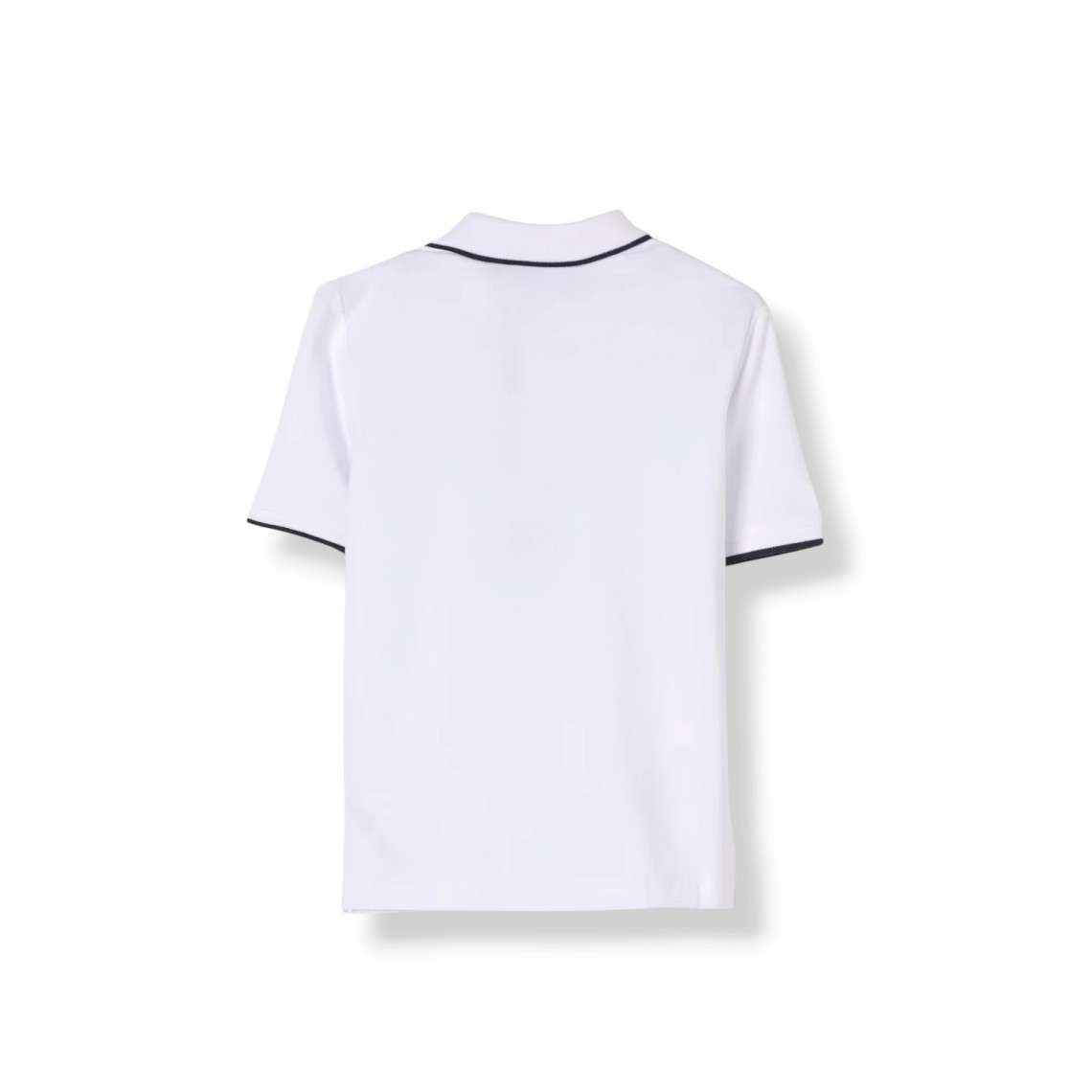 Polo in cotone con logo Boss bambino
