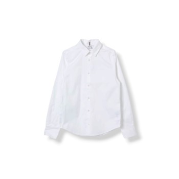 Camicia classica Boss in popeline di cotone bambino