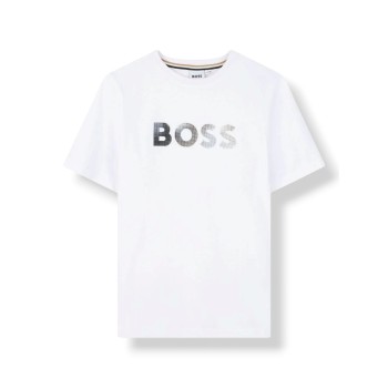 T-shirt Boss bambino