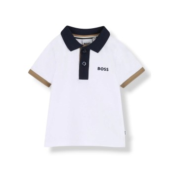 Polo Boss in cotone bambino