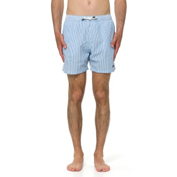 Costume da mare Patmos in seersucker rigato Mc2 Saint Barth