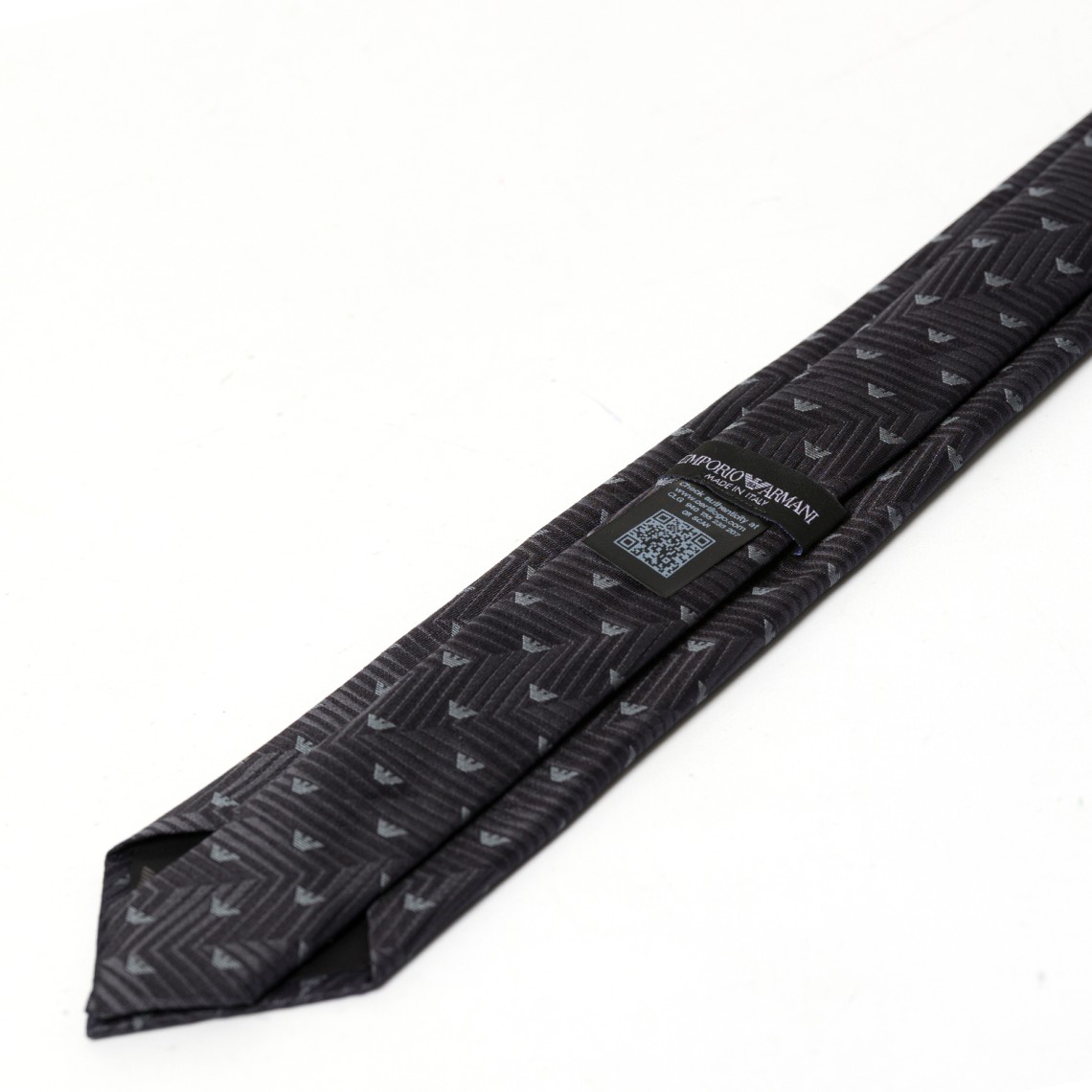 Cravatta con monogram Emporio Armani