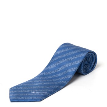 Cravatta in seta a righe Emporio Armani