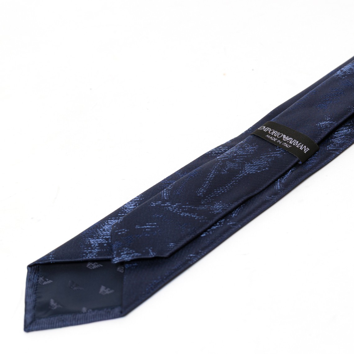 Cravatta in seta jacquard Emporio Armani