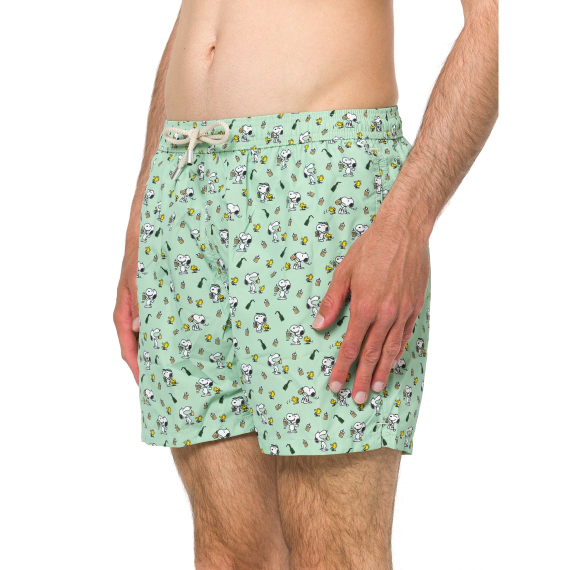 Costume da mare Lighting Micro stampa Snoopy Mc2 Saint Barth