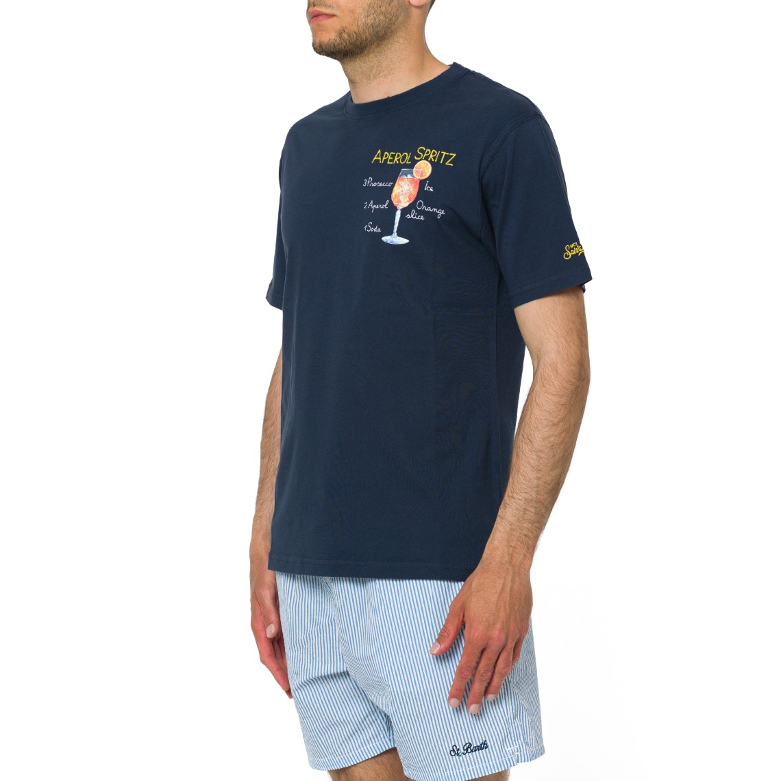 T-shirt Portofino Aperol Spritz Mc2 Saint Barth