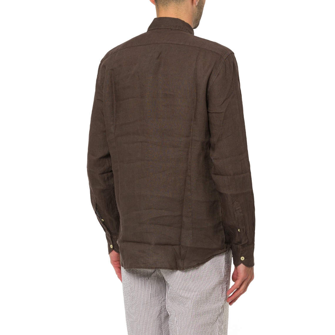 Camicia in lino Pamplona Mc2 Saint Barth