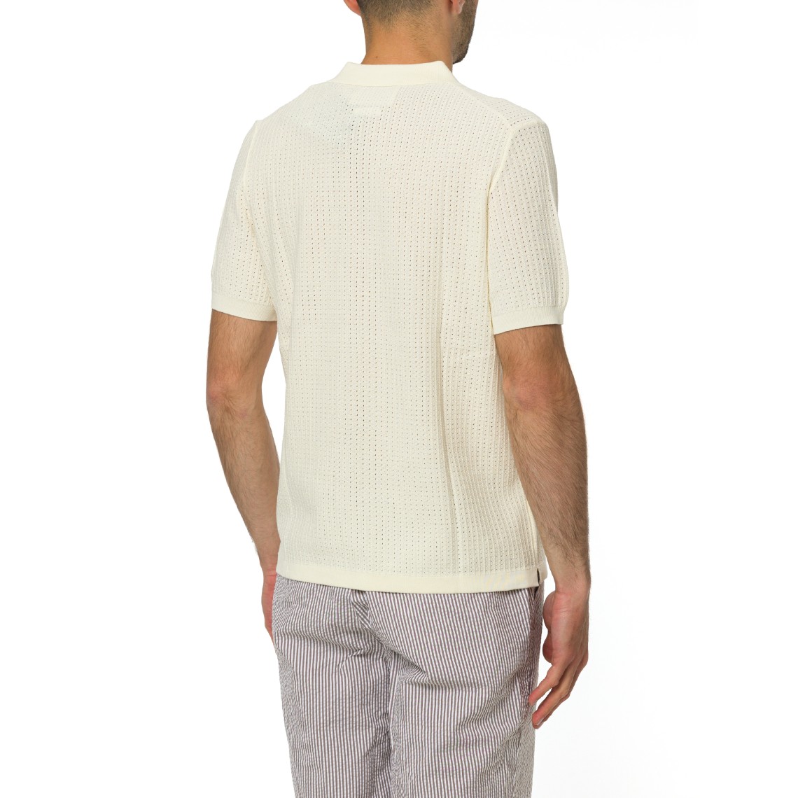 Polo Sloan Net Cotton Mc2 Saint Barth