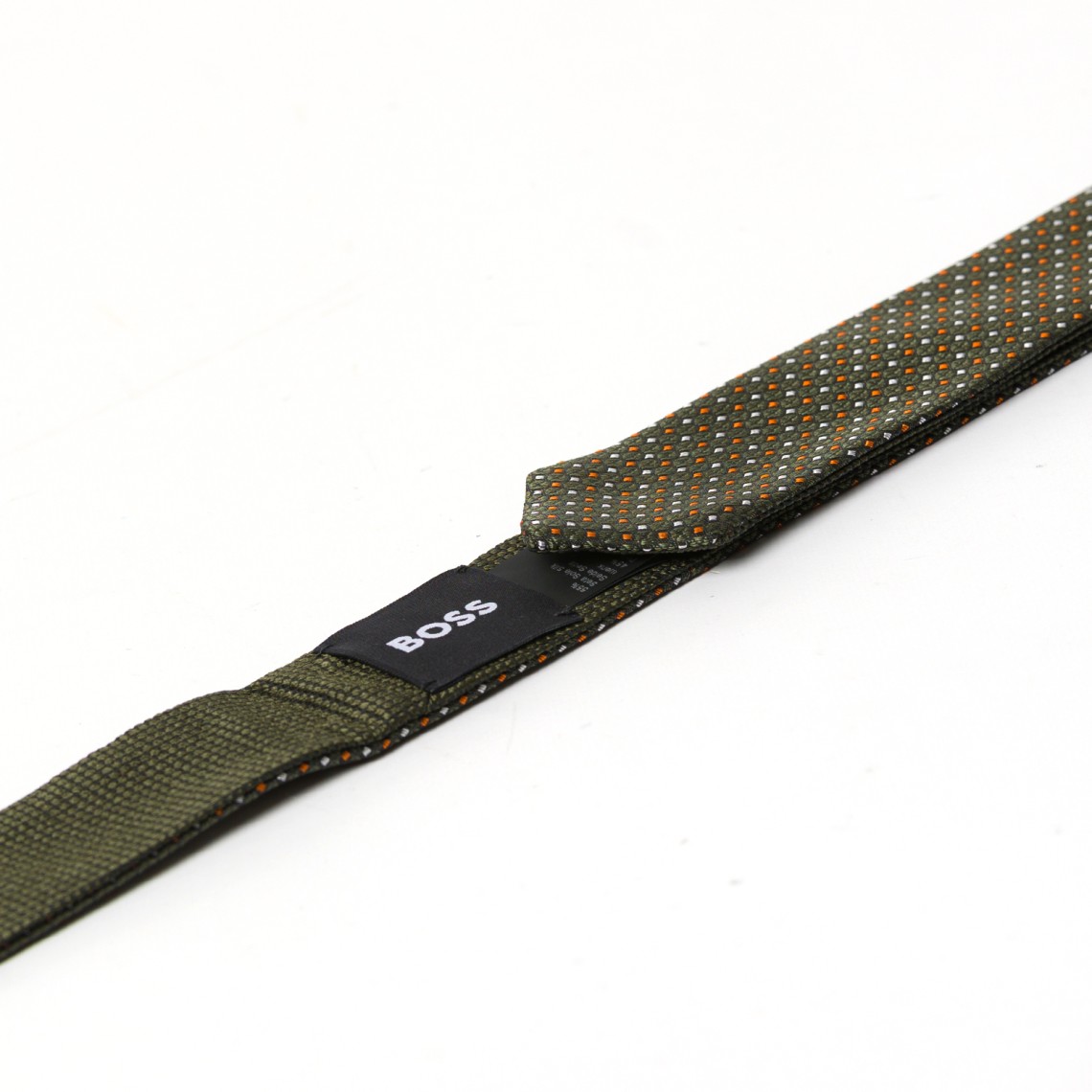 Cravatta Boss in misto seta 