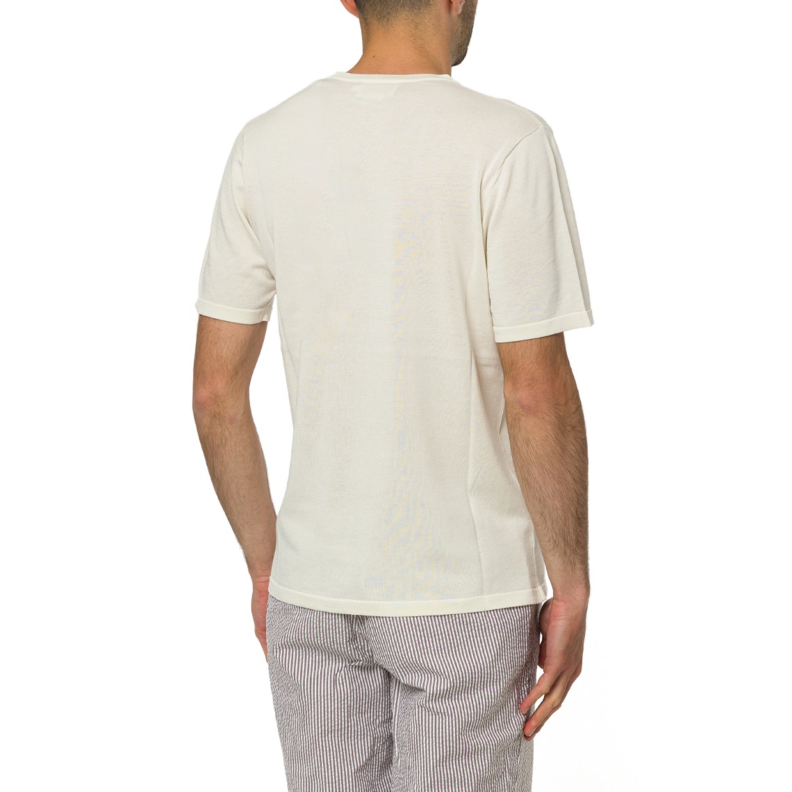 T-shirt Scott Cottonsilk Mc2 Saint Barth