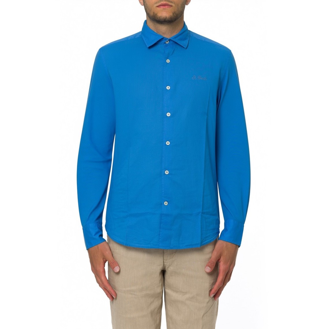 Camicia Chemise in cotone voile Mc2 Saint Barth