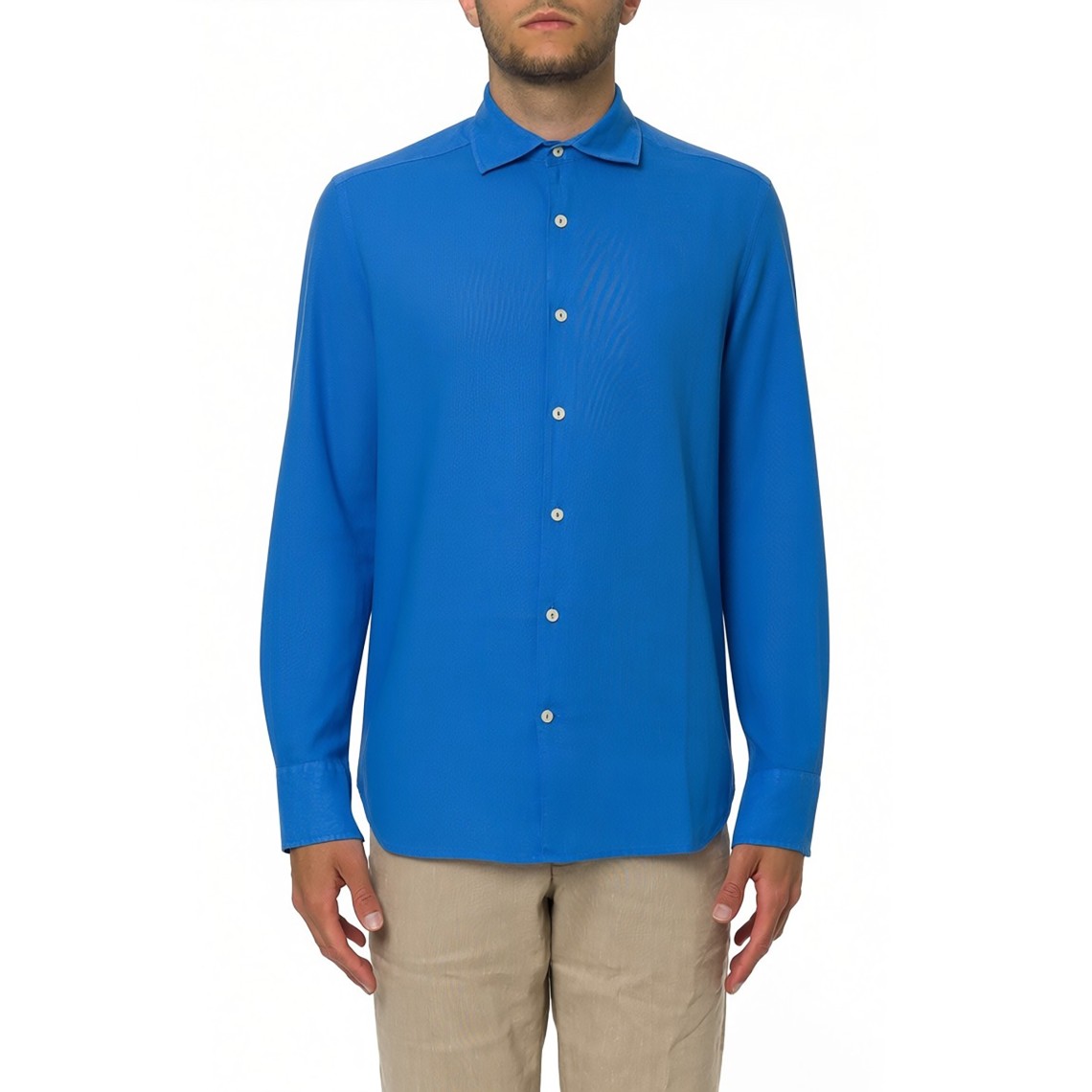 Camicia in lino Pamplona Mc2 Saint Barth