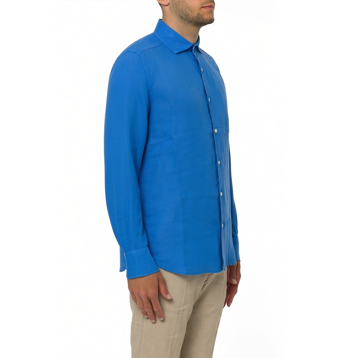 Camicia in lino Pamplona Mc2 Saint Barth