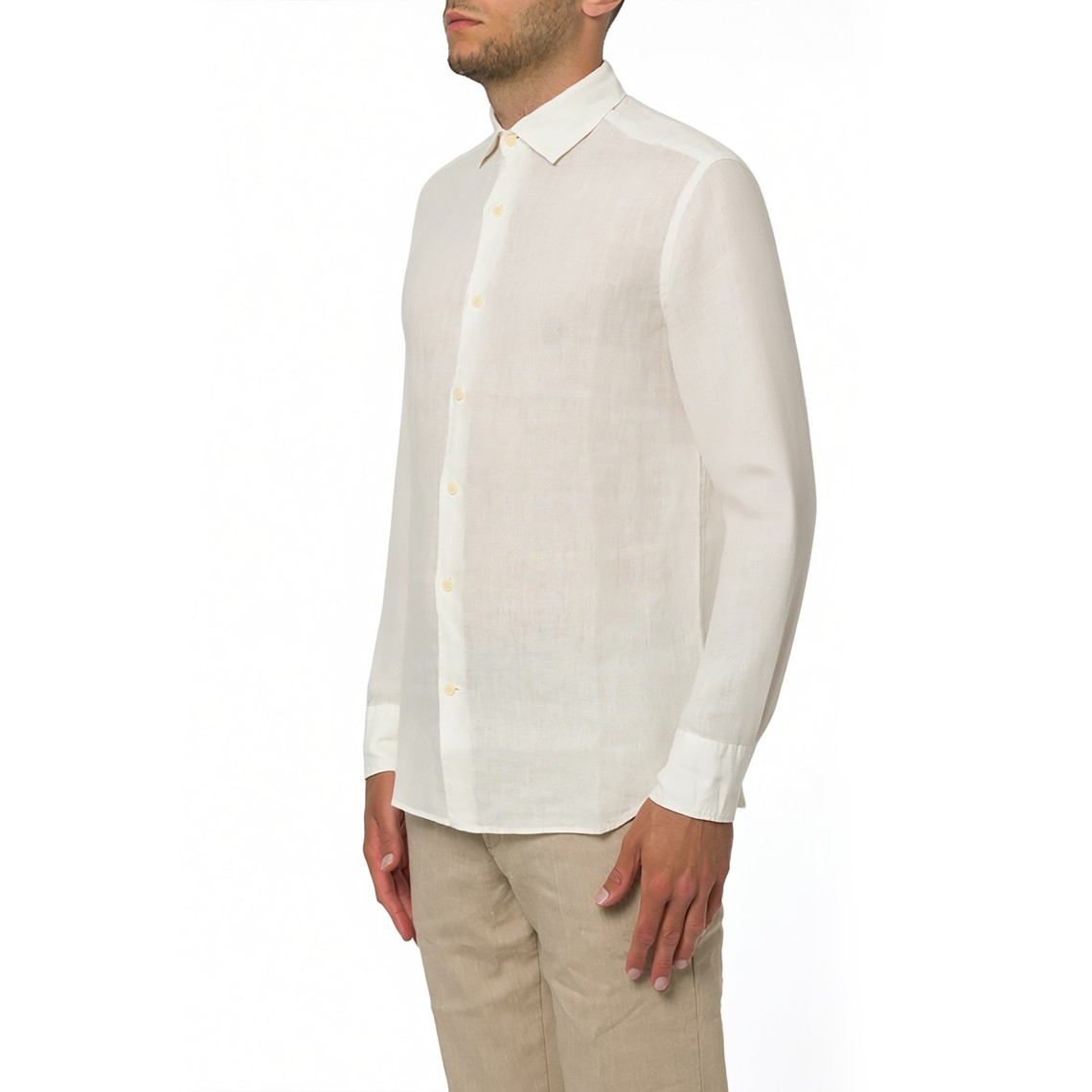 Camicia in lino Pamplona Mc2 Saint Barth