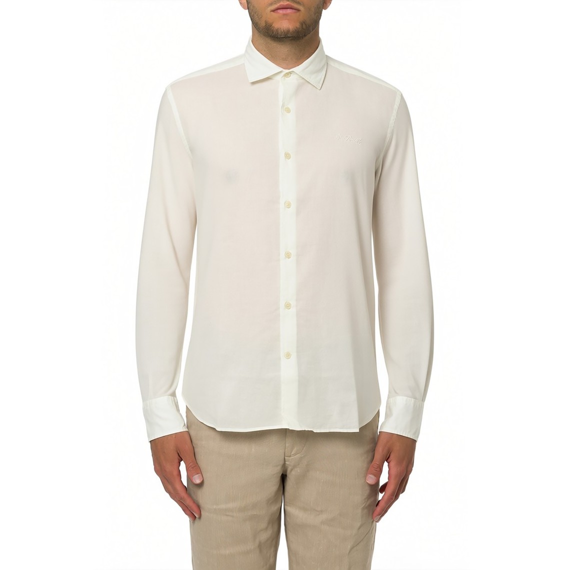 Camicia Chemise in cotone voile Mc2 Saint Barth