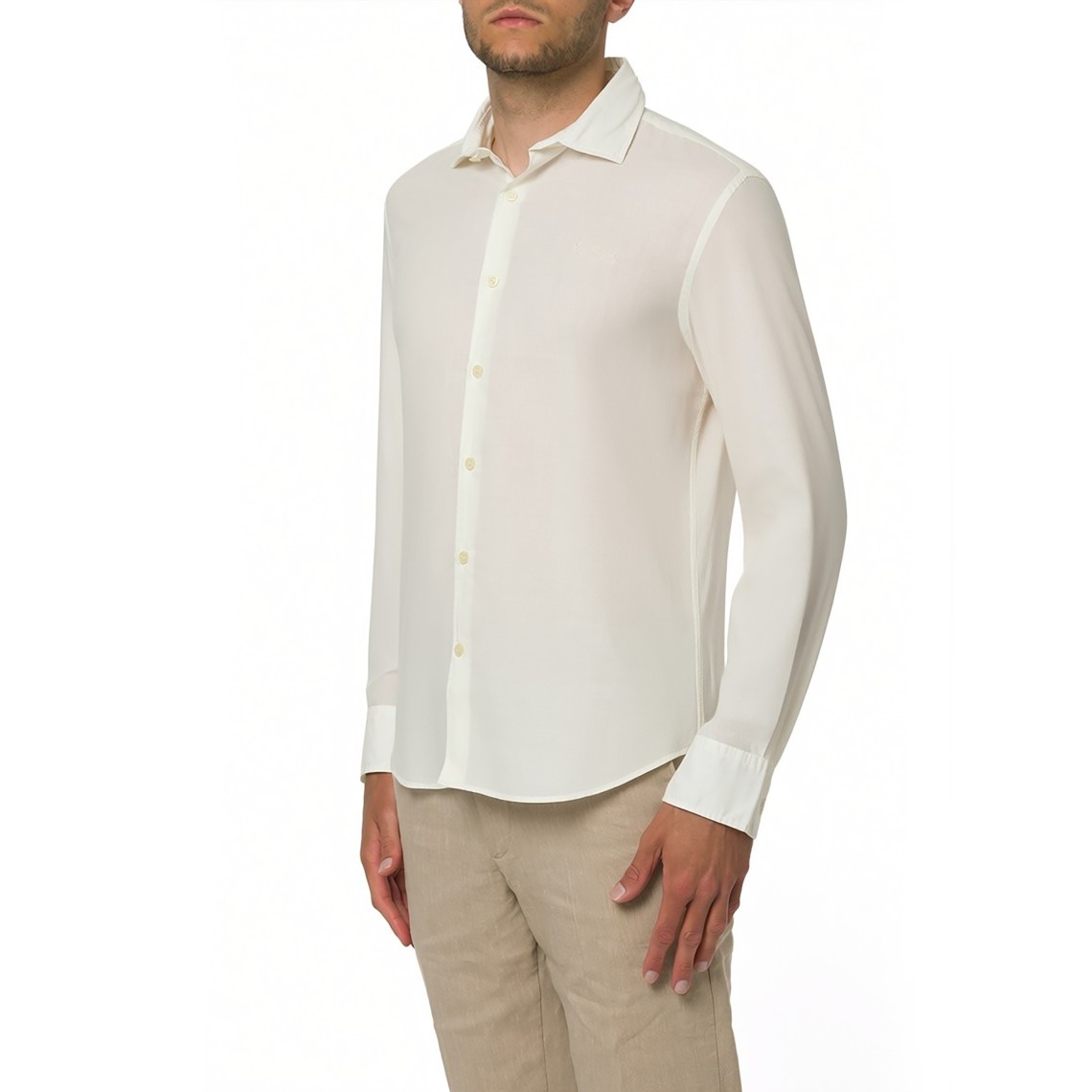 Camicia Chemise in cotone voile Mc2 Saint Barth