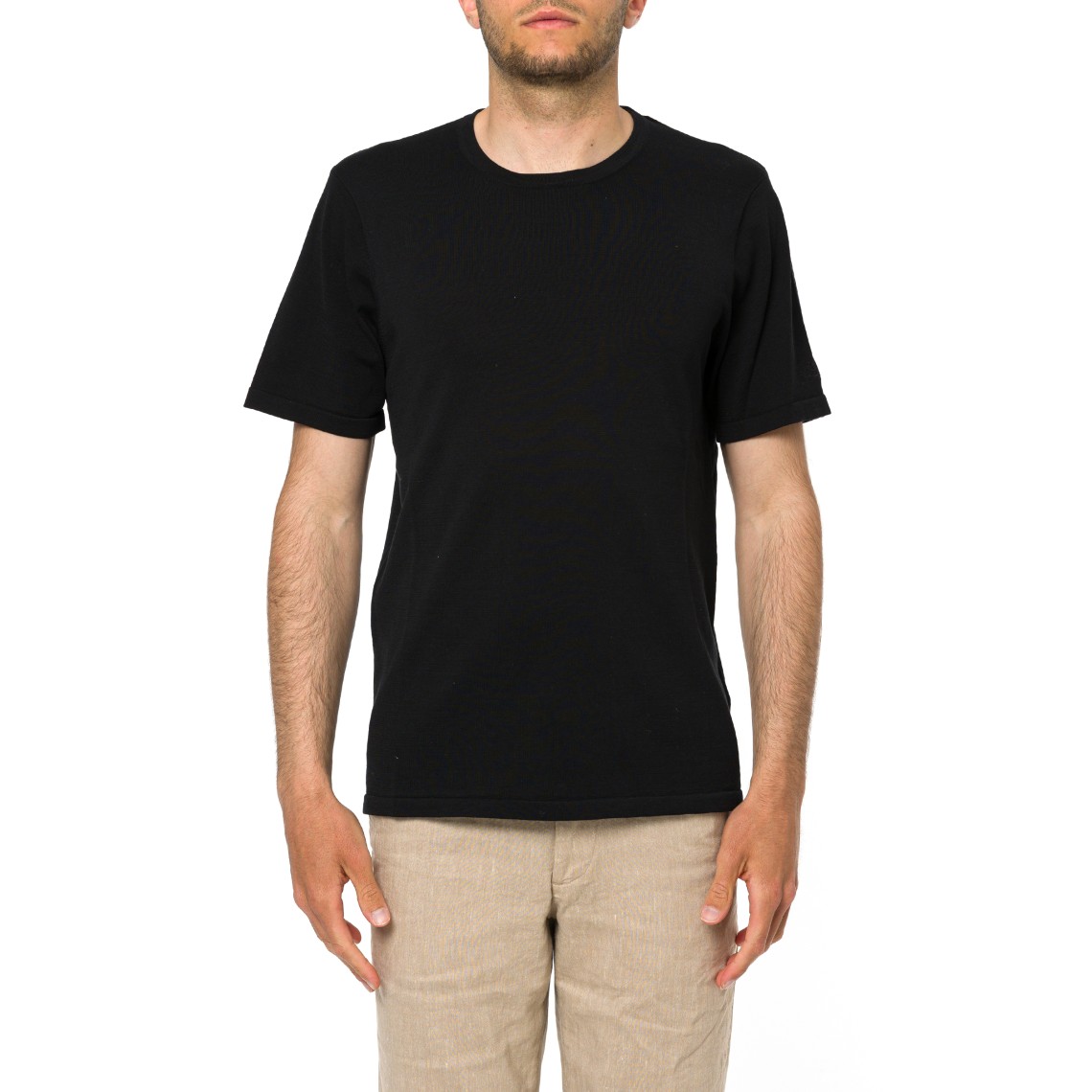 T-shirt Scott Cottonsilk Mc2 Saint Barth