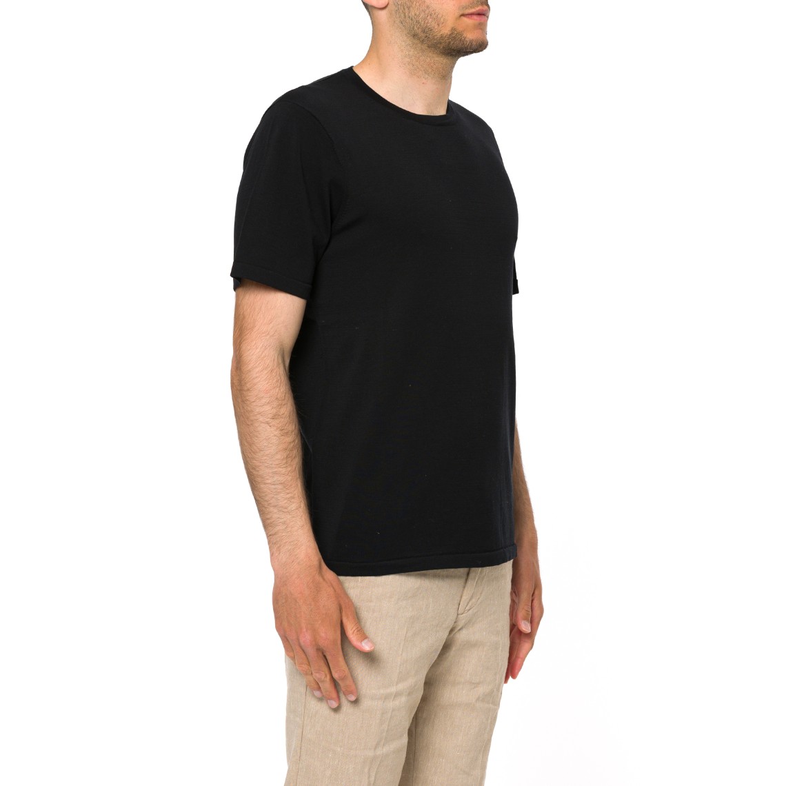 T-shirt Scott Cottonsilk Mc2 Saint Barth