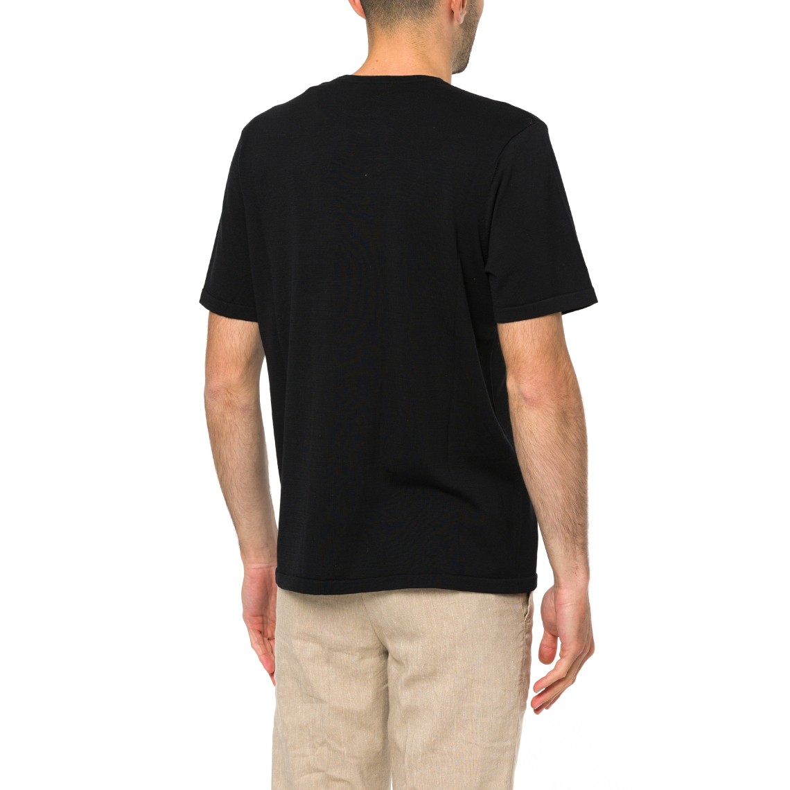 T-shirt Scott Cottonsilk Mc2 Saint Barth