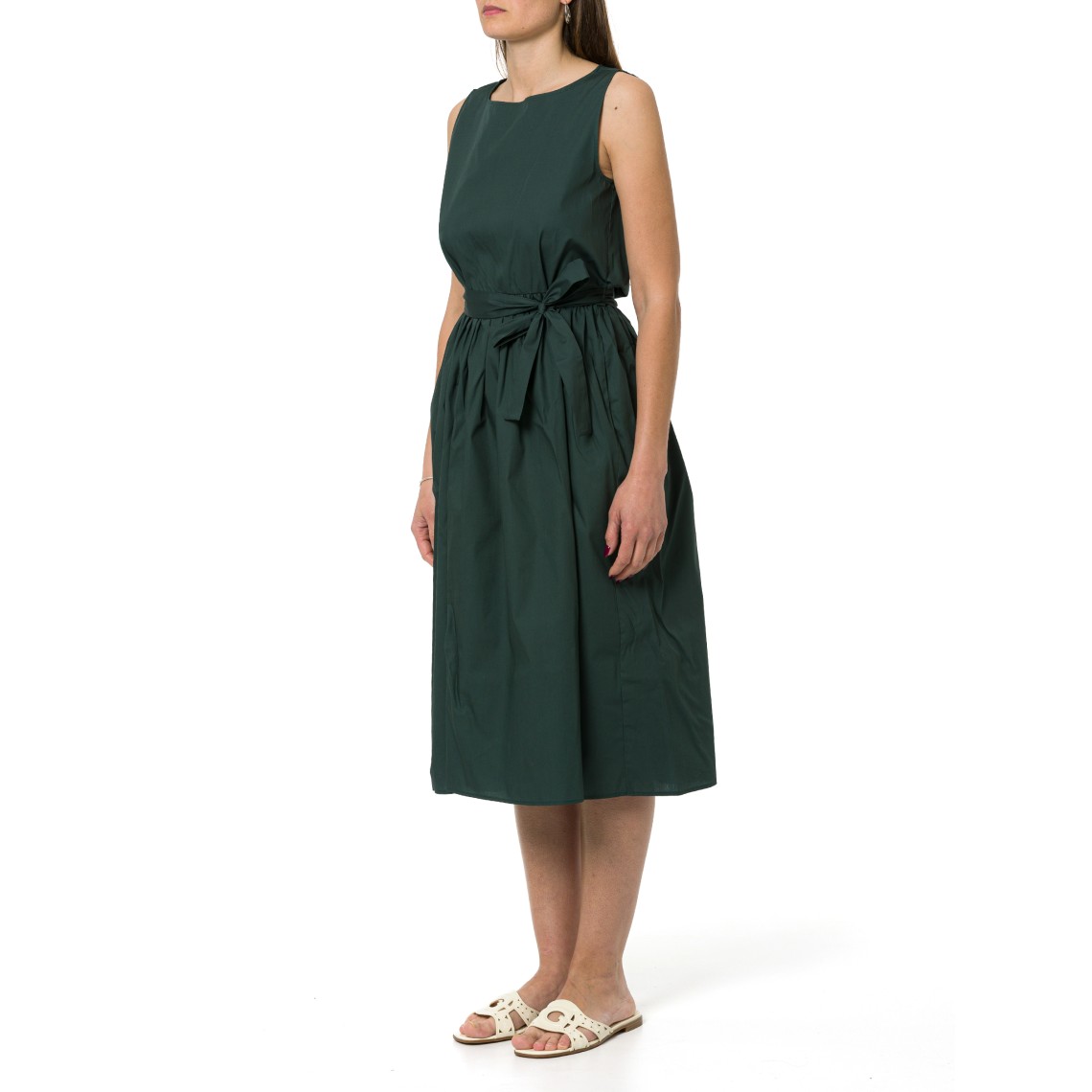 Abito smanicato con cintura Emme Marella