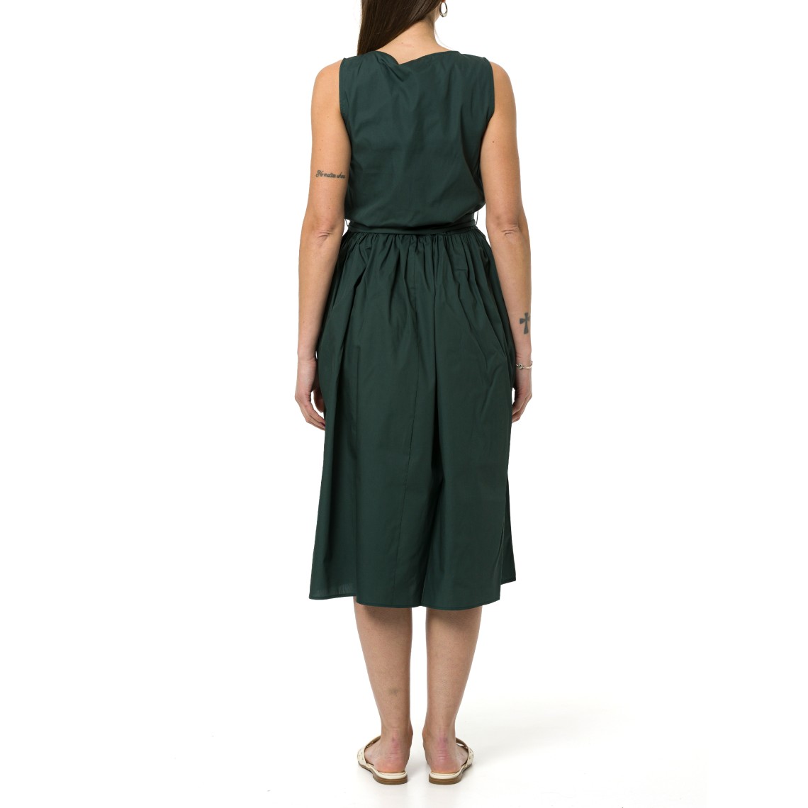 Abito smanicato con cintura Emme Marella