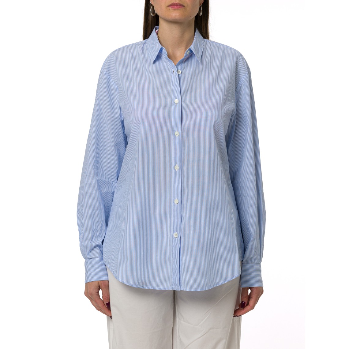 Camicia a righe Brigitte Embry Mc2 Saint Barth