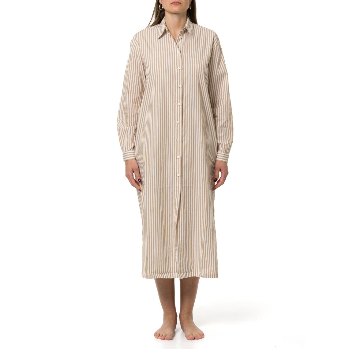 Abito chemisier a righe Adeline Mc2 Saint Barth