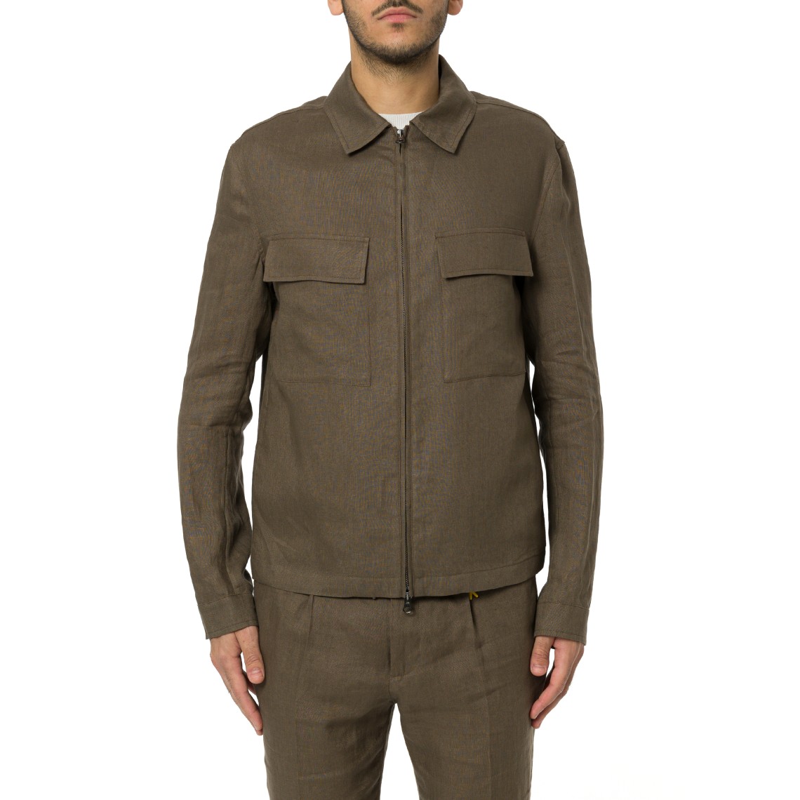 Overshirt con zip Manuel Ritz