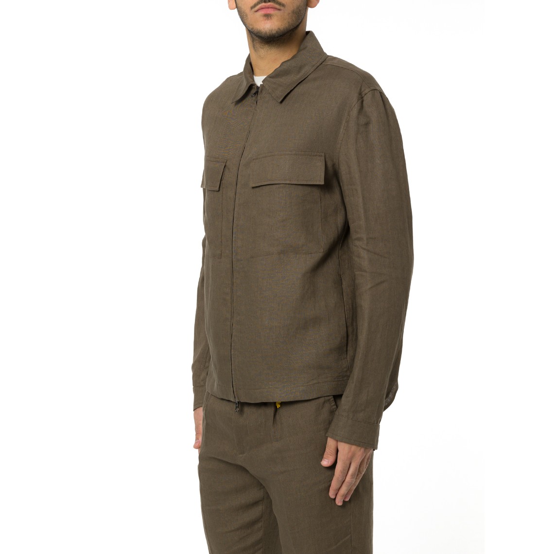 Overshirt con zip Manuel Ritz