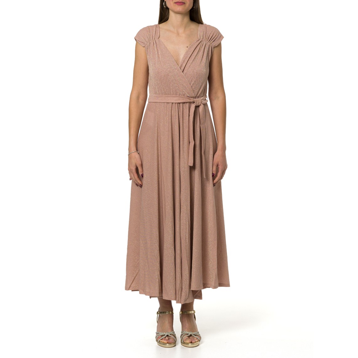 Abito in jersey lamè Emme Marella