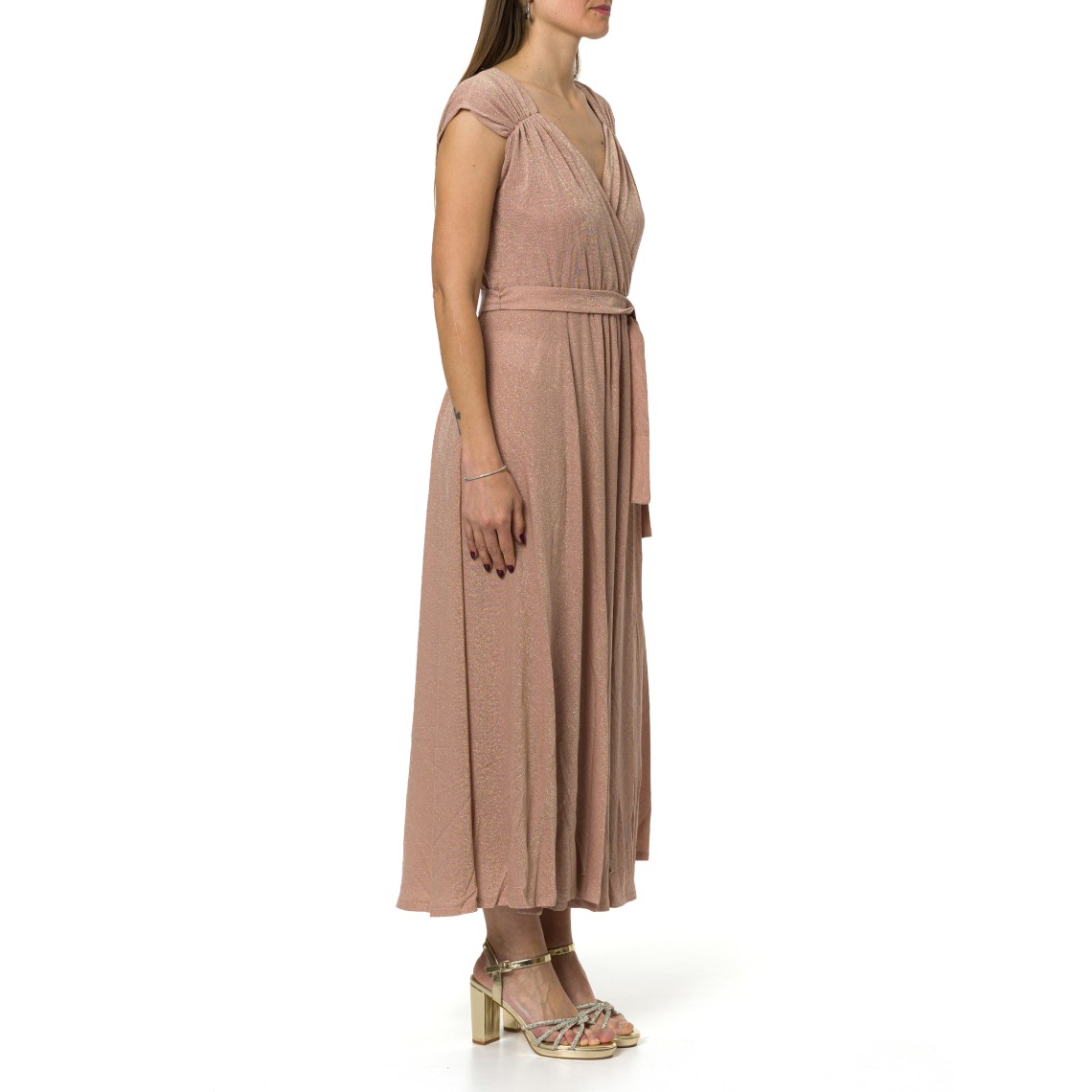 Abito in jersey lamè Emme Marella