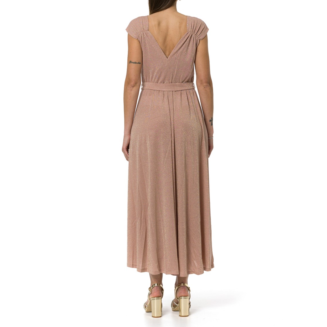 Abito in jersey lamè Emme Marella