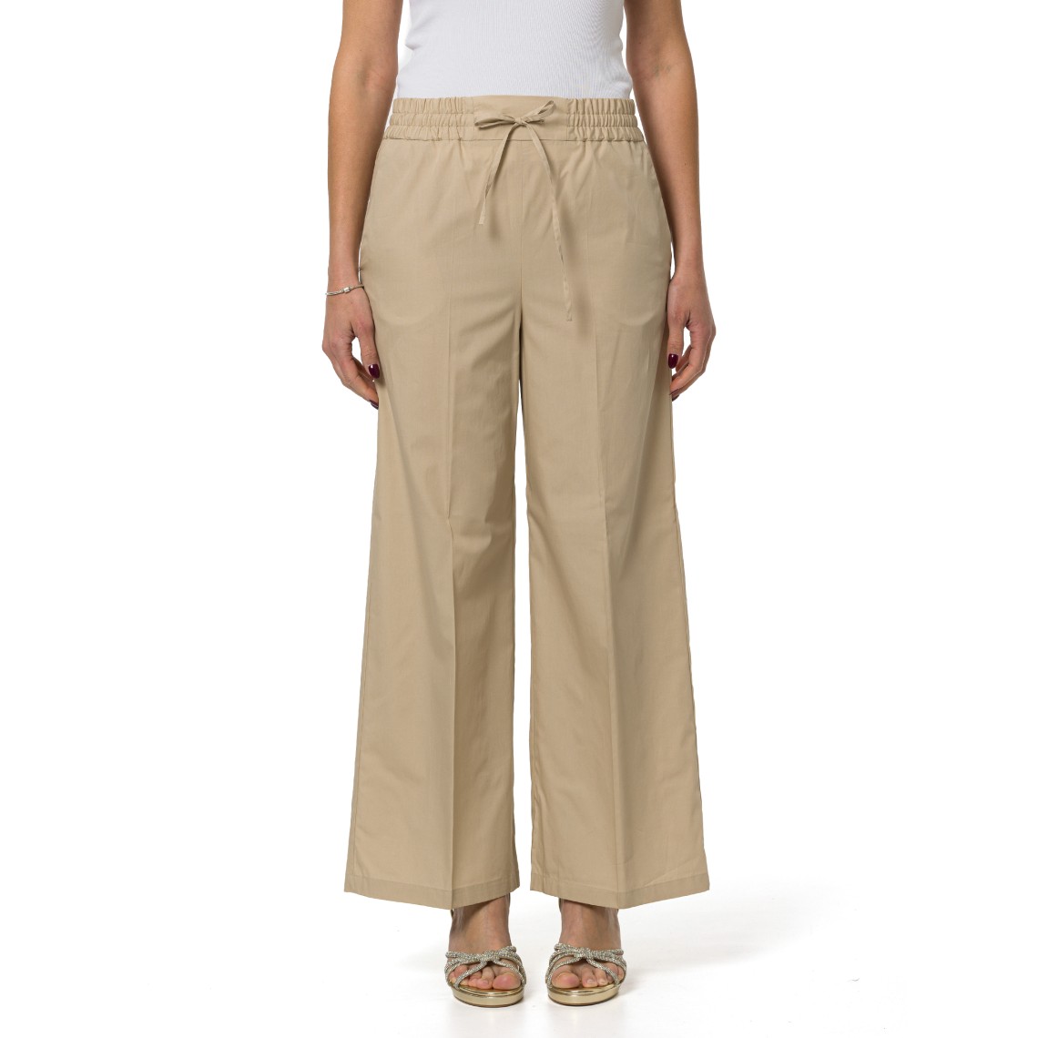 Pantaloni ampio wide leg Emme Marella