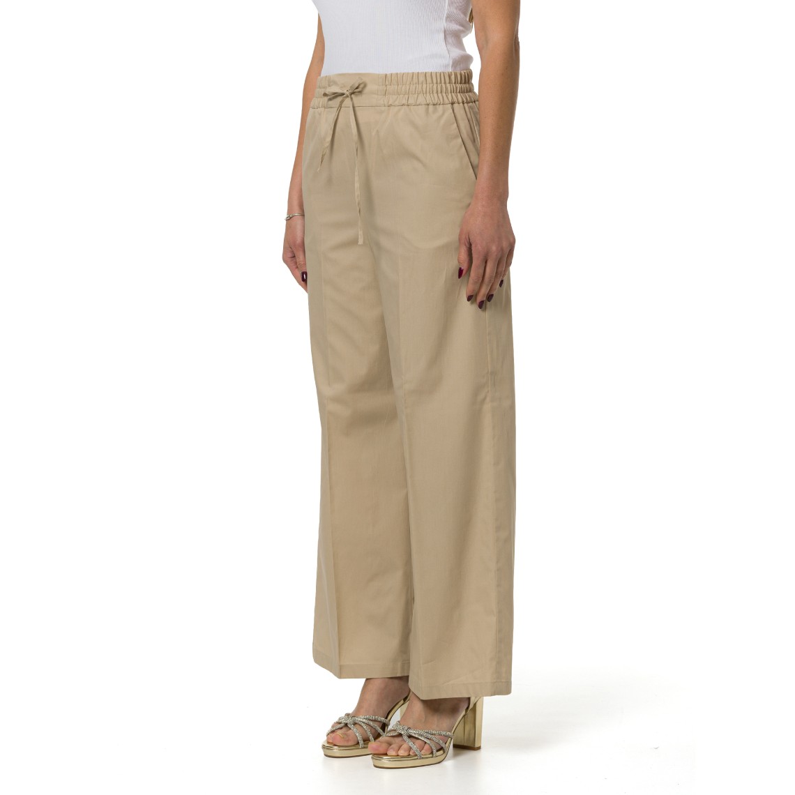 Pantaloni ampio wide leg Emme Marella