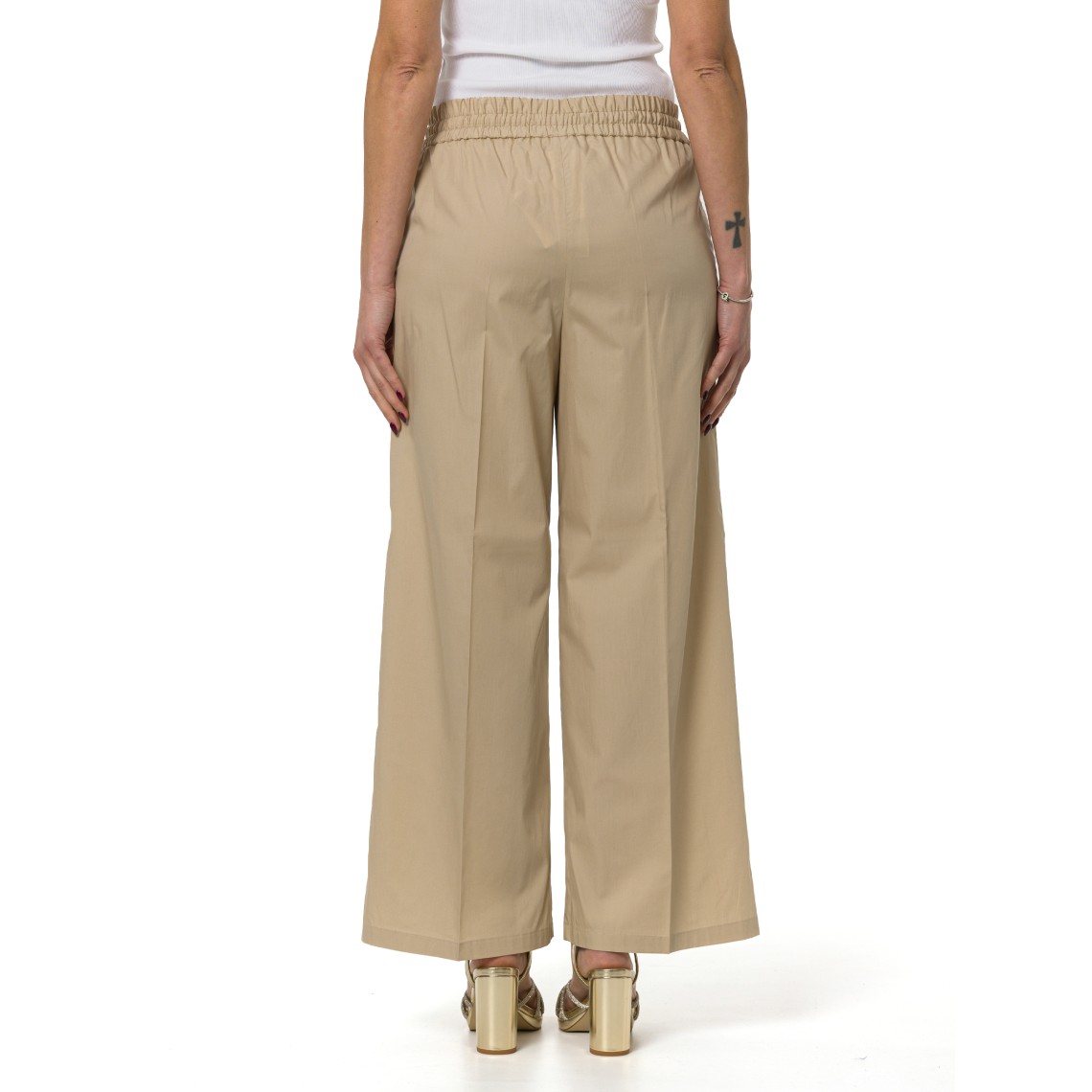 Pantaloni ampio wide leg Emme Marella