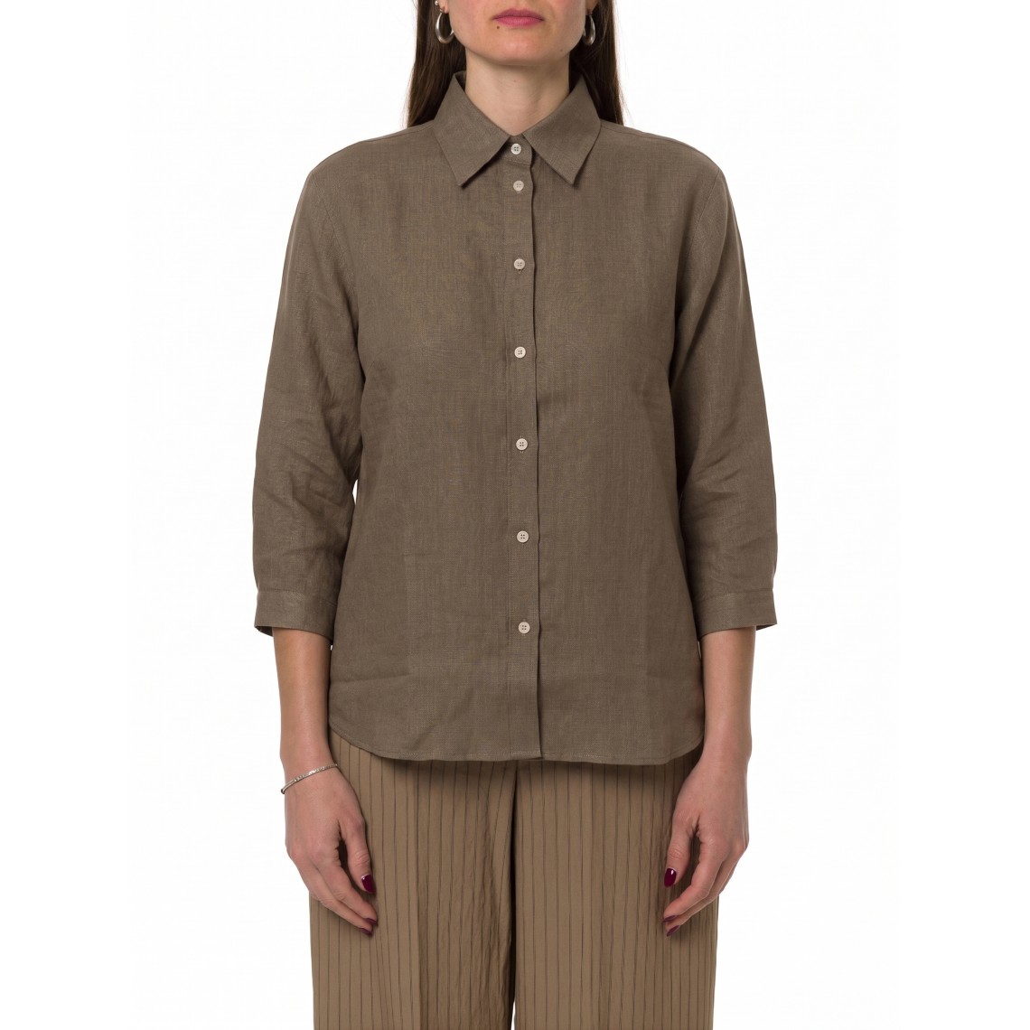 Camicia in tela di lino Emme Marella