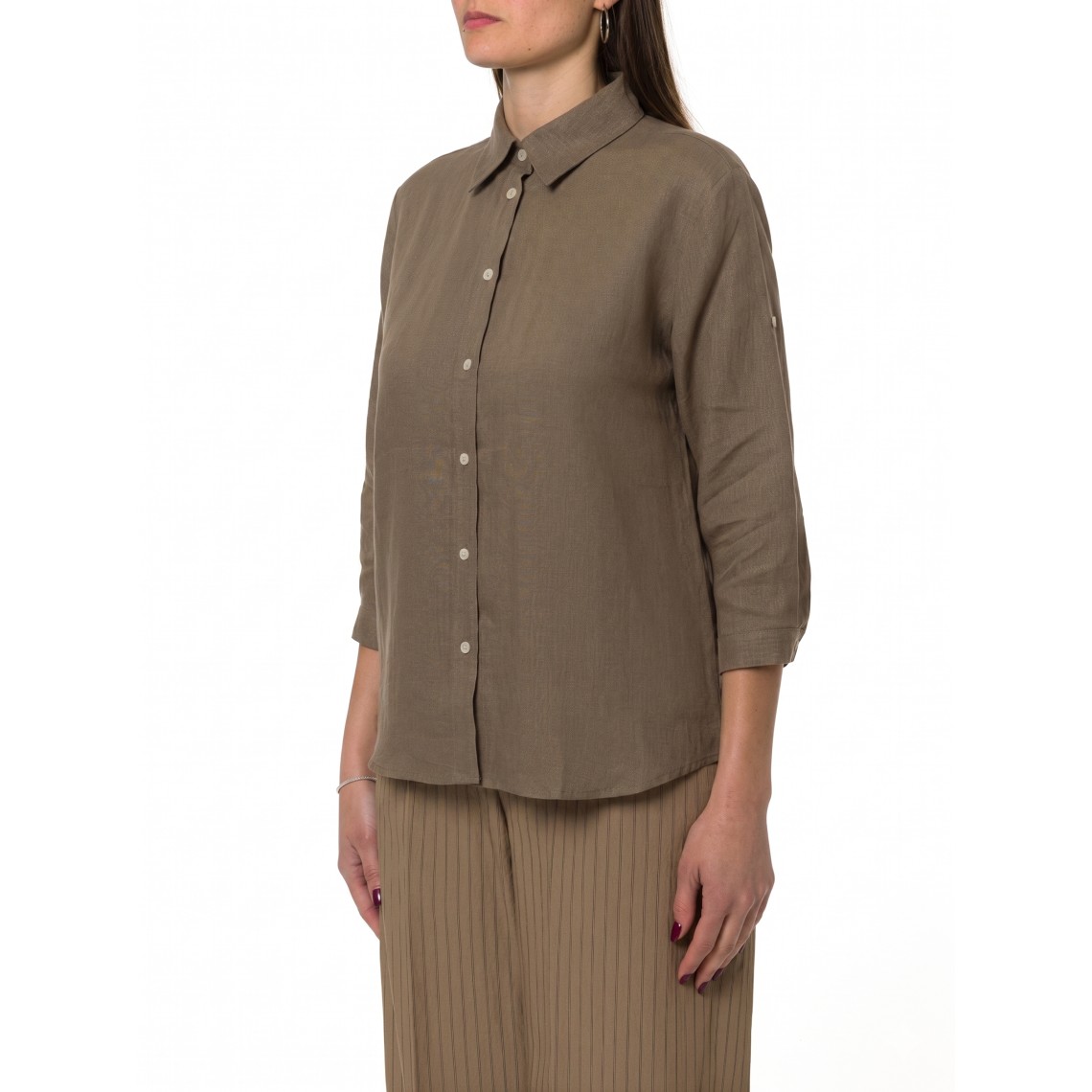 Camicia in tela di lino Emme Marella