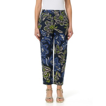Pantaloni Chino in popeline stretch Emme Marella
